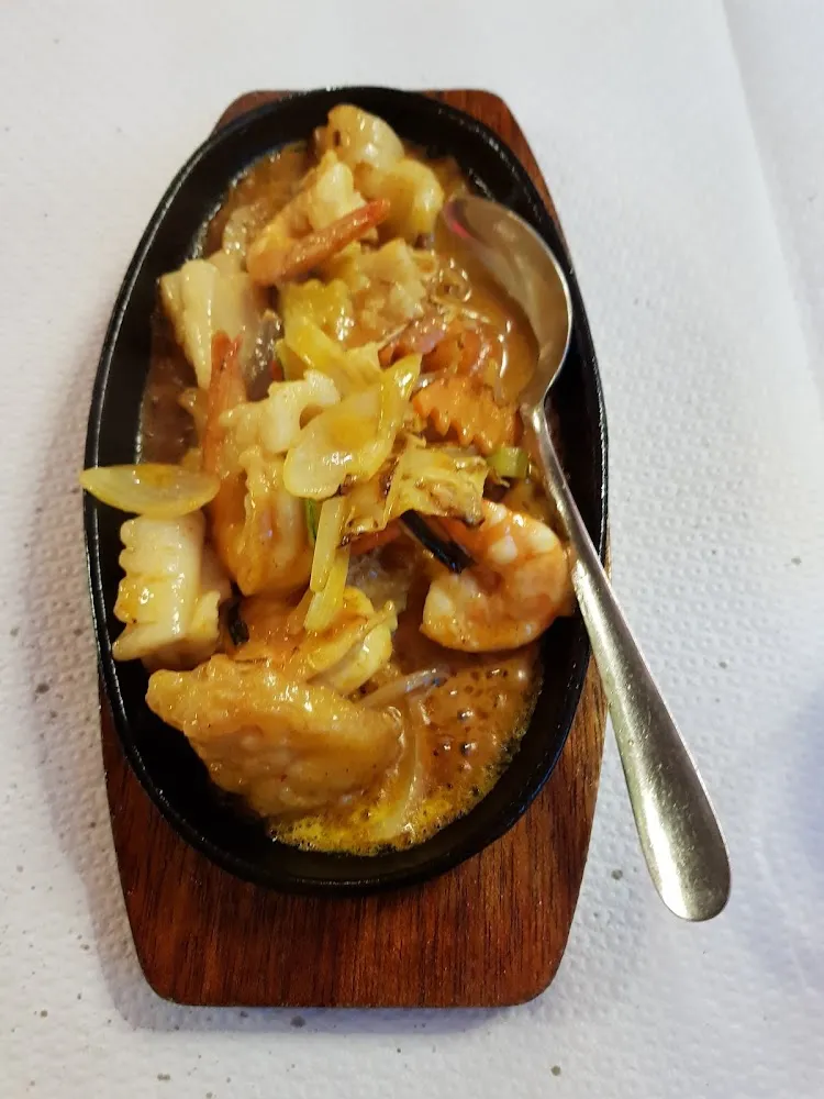 Crostacei E Verdure Alla Piastra